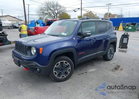 2016 Jeep Renegade Trailhawk из США, поврежденный, VIN ZACCJBCT7GPD38625